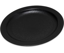 Polycarbonate Dinnerware - Narrow Rim Plate 6-1/2", Black