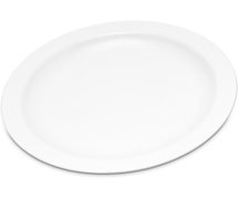 Polycarbonate Dinnerware - Narrow Rim Plate 6-1/2", White