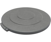 Carlisle 84101123 Bronco Trash Can Lid for 10-Gallon Round Containers, Gray