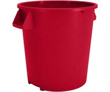 Carlisle 84103205 - Bronco Round Waste Container - 32 Gallon Capacity, Red