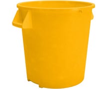Carlisle 84103204 - Bronco Round Waste Container - 32 Gallon Capacity, Yellow