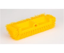 Carlisle 40422EC04 Sparta 10" Dual Surface Floor Scrub Brush Head, Yellow