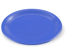 Carlisle 3300402 - Sierrus Melamine Round 9"Diam. Narrow Rim Plate, Ocean Blue