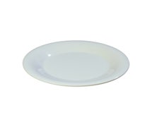 Carlisle 3301202 - Sierrus Melamine Round 9"Diam. Wide Rim Plate, White
