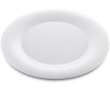 Carlisle 3302402 - Sierrus Melamine Round 12"Diam. Wide Rim Plate, White