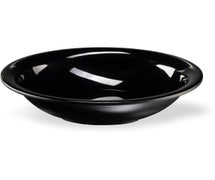 Carlisle 3303202 - Sierrus Melamine Round 7-1/2"Diam. Rimmed Bowl, Black