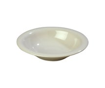 Carlisle 3303602 - Sierrus Melamine Round 7-1/2"Diam. Rimmed Bowl, Bone