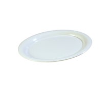 Carlisle - 3308202 Sierrus Melamine Oval Platter, 12"Wx9-1/4"D, White