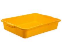 Carlisle N4401004 Comfort Curve Tote Box 20" x 15" x 5", Yellow, Per Dozen