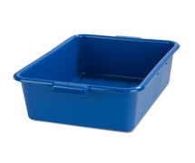Carlisle N4401114 Comfort Curve Tote Box 20" x 15" x 7", Blue, Per Dozen