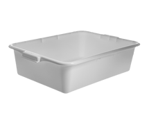 Carlisle N4401102 Comfort Curve Tote Box 20" x 15" x 7", White, Per Dozen