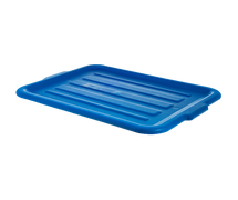 Carlisle N4401214 Comfort Curve Tote Box Universal Lid, Blue, Per Dozen