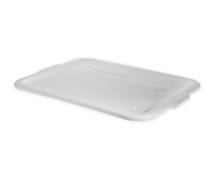 Carlisle N4401202 Comfort Curve Tote Box Universal Lid, White, Per Dozen