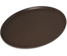 Carlisle 1600GR2004 Griptite 2 Serving Tray, 16" Dia., Round, Brown