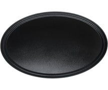 Carlisle 3100GR2076 Griptite 2 Serving Tray, 31"L X 24"W, Oval, Black