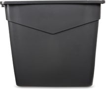 Carlisle 342015 (15) Gallon Trimline Waste Container, Gray 