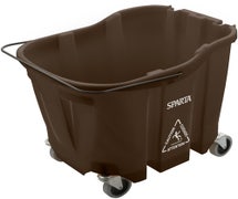 Carlisle 7690401 OmniFit 35-Quart Mop Bucket, Brown