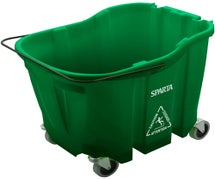 Carlisle 7690409 OmniFit 35-Quart Mop Bucket, Green