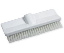 Carlisle Sparta 40423EC02 Color-Coded Bi-Level Scrub Brush, 10", White