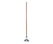 Carlisle 4034000 Wood Mop Handle with Metal Head - 63"L