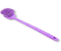 Carlisle 40501EC68 Sparta Utility Scrub Brush with Polyester Bristles 20" x 3", Purple, Per Dozen