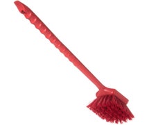 Carlisle 40501EC05 Sparta Utility Scrub Brush with Polyester Bristles 20" x 3", Case of 1/DZ, Red