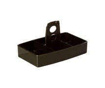 Carlisle 455103 Merchandiser Sugar Caddy (holds 50 pkts), Black, 24/CS