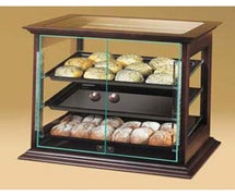 Bakery Display Case - Wood Trim, Rear Door Location
