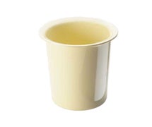 Melamine Crocks for Flatware/Condiment Displays 273-180 and 273-182, Yellow
