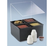Cal-Mil 658 Condiment Bar with Sneeze Guard - 14"W