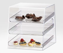 Cal-Mil P257 Acrylic Bakery Display Case - Three Shelves - 10"Wx15"Dx13-1/2"H