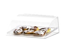 Cal-Mil 1019 - Classic Euro-Style Bakery Display Case - Single Tray - Curved Front - Clear Acrylic