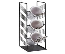 Cal-Mil 4105-13 Portland Vertical Cylinder Display, Black Wire, Holds 3 Cylinders (Sold Separately)