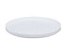 Cal-Mil 22026-10-15 Hudson Low Rim Melamine Plate, 10-1/4" Diam., White