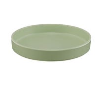 Cal-Mil 22017-8-107 Hudson Low Rim Melamine Plate, 8-1/4" Diam., Matcha