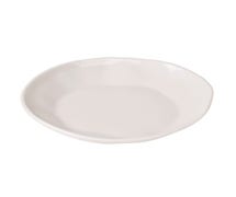 Cal-Mil 22304-7-103 Marin Melamine Plate, 6-1/2" Diam., Ivory