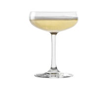 RAK Porcelain 2730008T Stolzle Champagne Saucer Glass, 8 Oz., 3-3/4" Dia. X 5-3/4"H, Case of 24