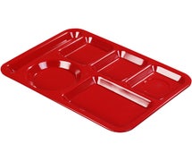 Carlisle P61405 Left-Hand 6-Compartment Tray , DZ of 2/CS