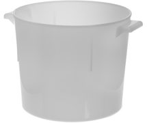 Carlisle 060002 Stor Plus Round Container 6 qt, White