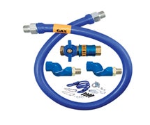 Dormont 1675KITCF2S72 3/4 IN ID, 72 IN Length, Moveable Gas Connector Kit, Connector, Quick Disconnect Valve, 2 Swivels