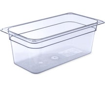 Carlisle 3066207 6" Deep StorPlus Food Pan 1/3 Size, Clear