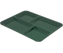 Carlisle KL44408 4-Compartment Tray 10-15/16", 8-21/32", 5/8", 12/CS