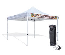 Instent 230354 - Vendor Tent  - 10'x10' Commercial Steel Tent