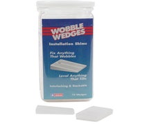 AllPoints 280-1234 Wobble Wedge Table Leveler, Transluscent Hard Nylon