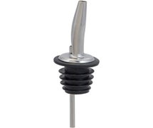 AllPoints 280-1296 - Liquor Pourer Pack Of 12 Chrome, Tapered Spout, Freestyle