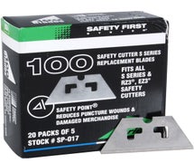 AllPoints 280-1864 - S4 Safety Cutter Blades Box Of 100