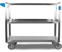 Carlisle UC5032135 3 Shelf Stainless Steel Utility Cart 500 lb Capacity 21"W x 35"L