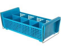 Carlise C32P214 8-Compartment Flatware Storage Basket with Handles