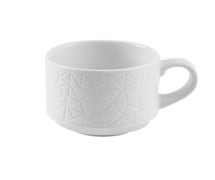 Churchill China APRDUSC71 Alchemy Abstract Tea Cup, 7 oz., White, 12/CS