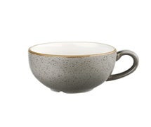 Churchill China SSCB201 - Stonecast Cappuccino Cup - 8 Oz. Capacity - Case of 12, Peppercorn Grey